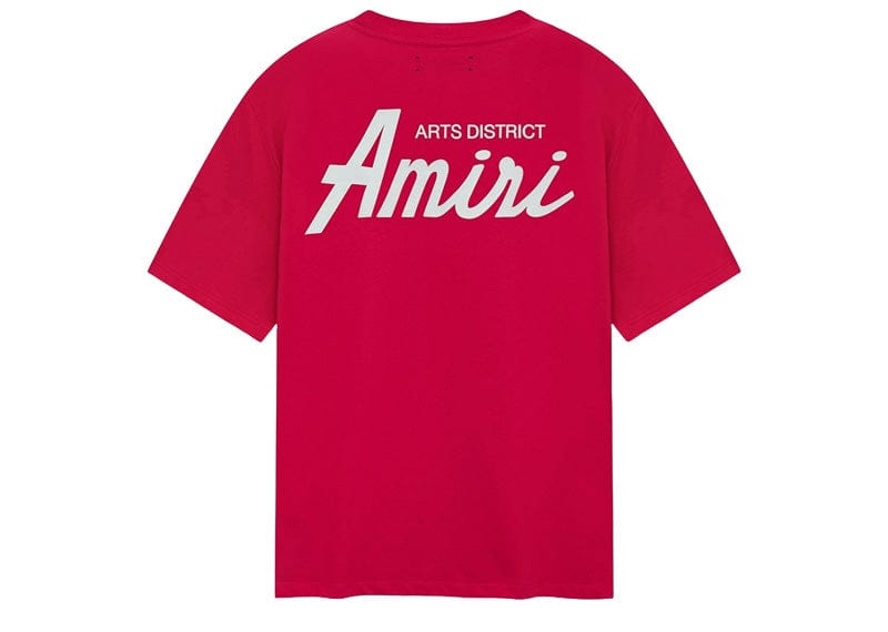 Amiri Streetwear Amiri City Tee Red