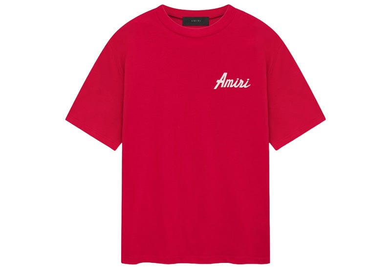 Amiri Streetwear Amiri City Tee Red
