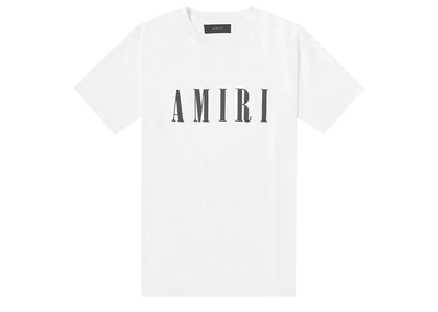 AMIRI streetwear AMIRI Core Logo Tee White/Black SS23