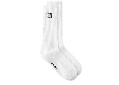Amiri Accessories Amiri Ma Embroidery Patch Socks White/Black