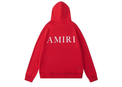 AMIRI streetwear AMIRI MA Logo Hoodie Red