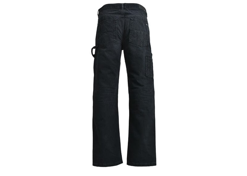 AMIRI Streetwear AMIRI MA QUAD Debossed Carpenter Jeans Black