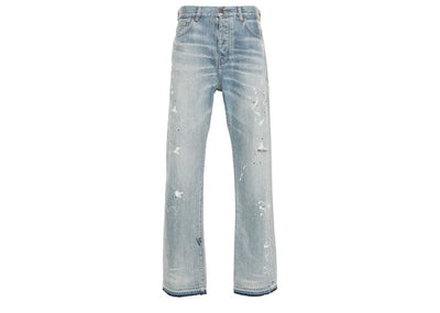 Amiri Streetwear Amiri Painter Straight-Leg Denim Jeans Blue