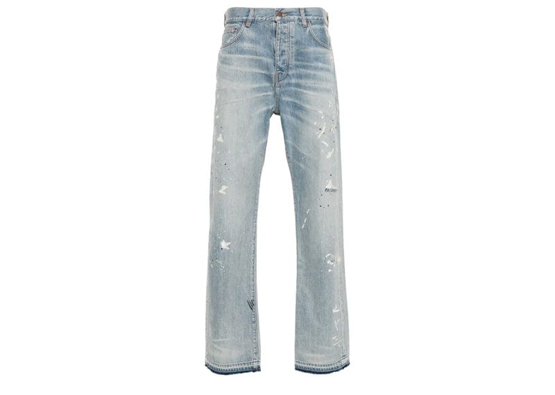 Amiri Streetwear Amiri Painter Straight-Leg Denim Jeans Blue