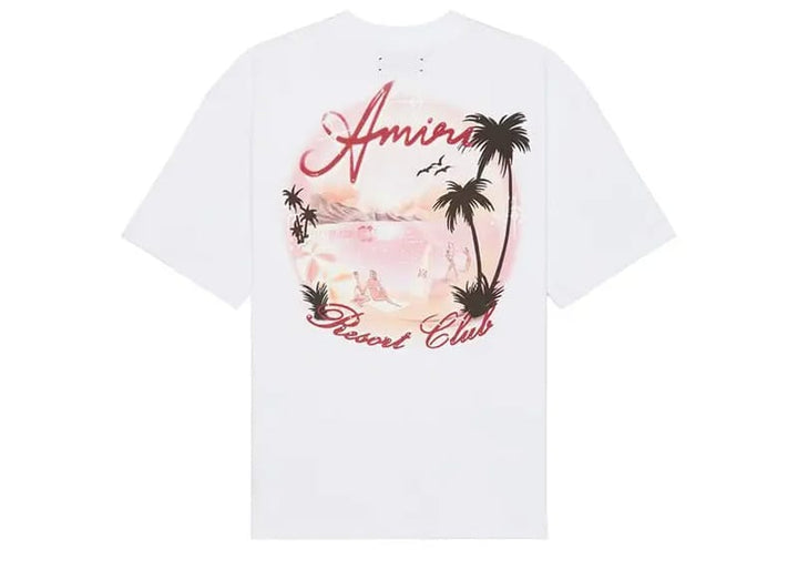 Amiri Paradise Airbrush Tee White – Court Order