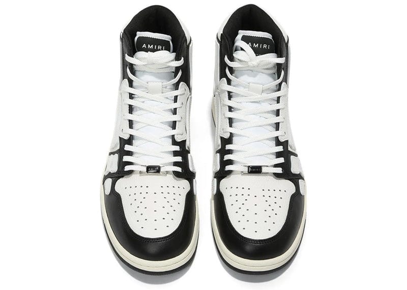 スニーカー AMIRI BLACK AND WHITE SNEAKER SKEL COURT HI AMIRI Black & White Skel Top Hi Sneakers Amiri