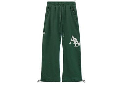 Amiri Streetwear Amiri Staggered Sweatpant Dark Green