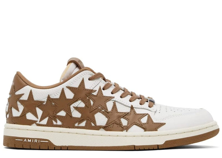 Amiri Stars Low White Brown – Court Order