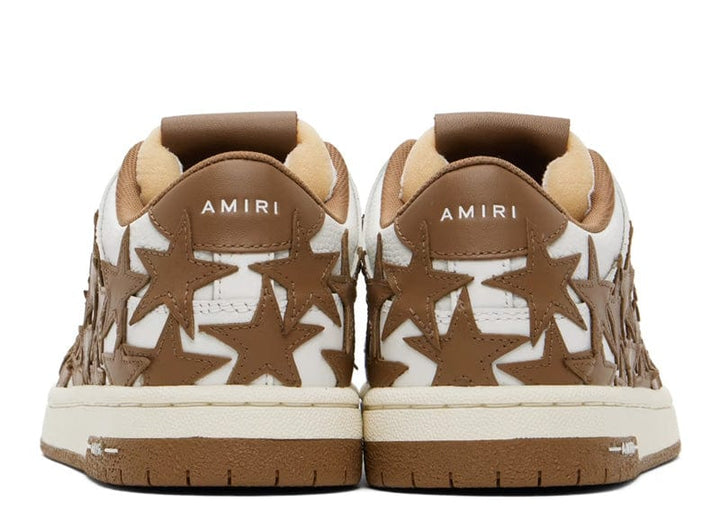 Amiri Stars Low White Brown – Court Order