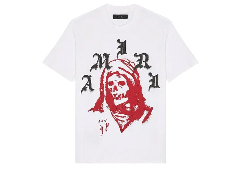 Amiri Streetwear Amiri Wes Lang Solar Kings Tee White