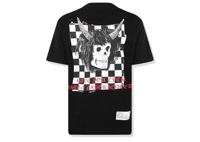 AMIRI streetwear AMIRI x Wes Lang Checker Skull T-Shirt Black