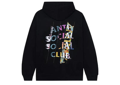 Anti Social Social Club streetwear Anti Social Social Club Dissociative Hoodie Black