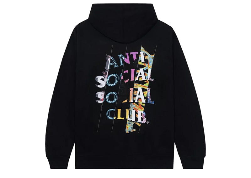 Anti Social Social Club streetwear Anti Social Social Club Dissociative Hoodie Black