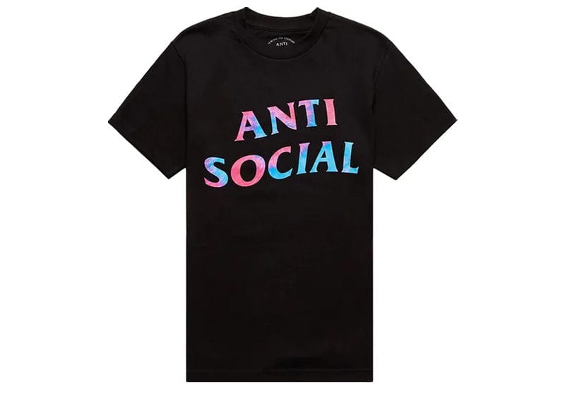 Anti Social Social Club Streetwear Anti Social Social Club Gemini Tee Black