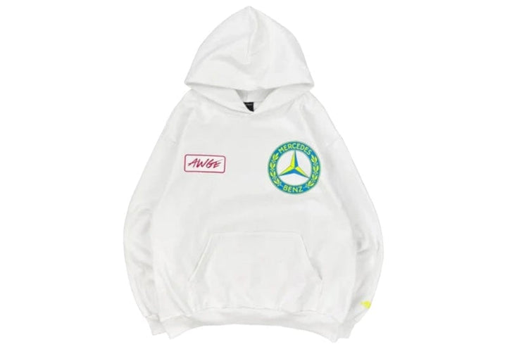 AWGE x Mercedes Benz Hoodie - White popular - Men’s Large L - A$AP