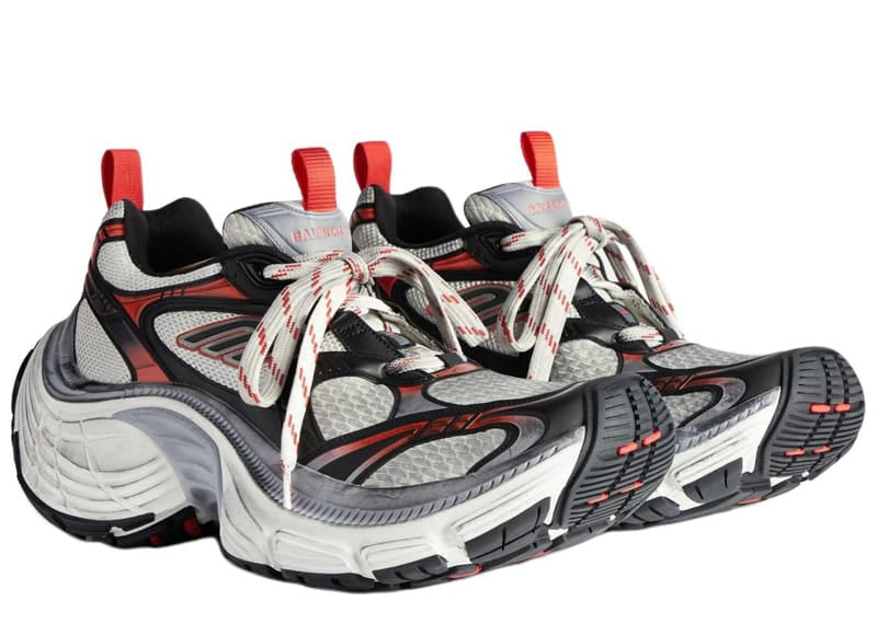 BALENCIAGA 10XL グレー ホワイト レッド 44 Balenciaga 10xl Sneaker Grey White Red – Court Order