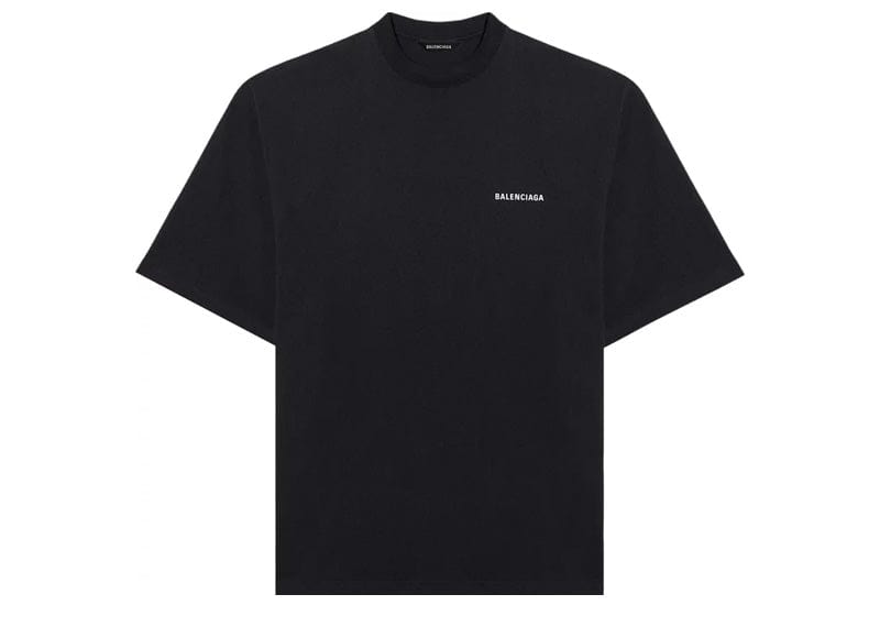 Balenciaga streetwear Balenciaga Défilé T-Shirt Black