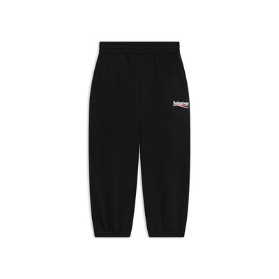 Balenciaga Streetwear Balenciaga Kids Political Campaign Sweatpants Black