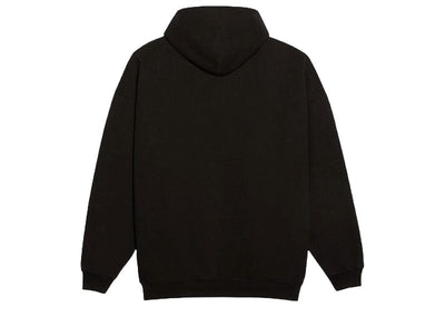 Balenciaga Streetwear Balenciaga Portrait Logo Hoodie Black