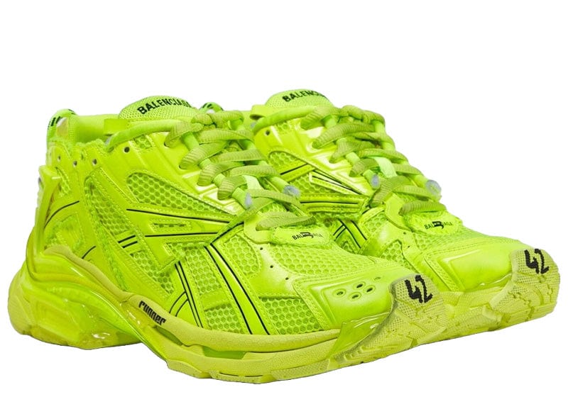 Green Balenciaga Shoes Yellow Color Balenciaga Speed Sock Fluo