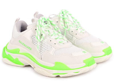 Balenciaga sneakers Balenciaga Triple S Fluo Green White (Women's)