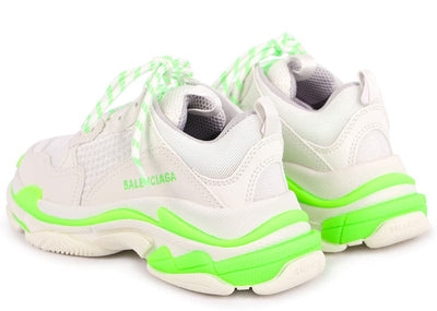 Balenciaga sneakers Balenciaga Triple S Fluo Green White (Women's)