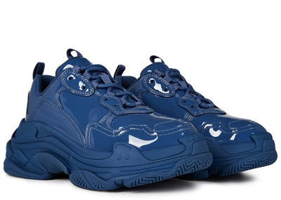 BALENCIAGA Sneakers Balenciaga Triple S Rubber Sneaker Blue Patent