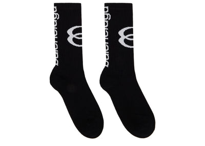 Balenciaga Accessories Balenciaga Unity Socks Black/White