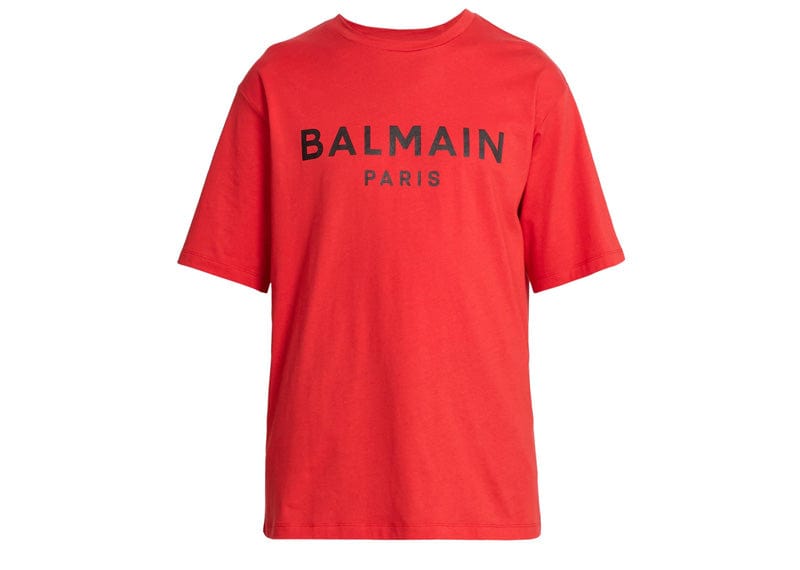 Balmain Streetwear Balmain Printed T-Shirt