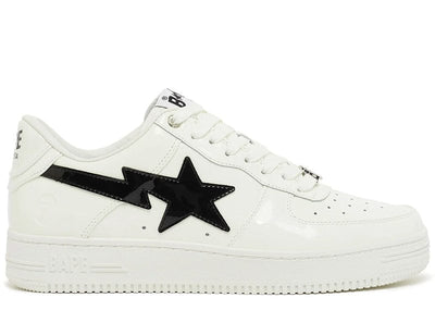 BAPE sneakers A Bathing Ape Bape Sta #2 White Patent