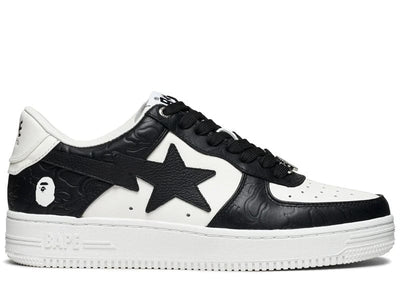 BAPE sneakers A Bathing Ape Bape Sta #4 Line Camo White Black