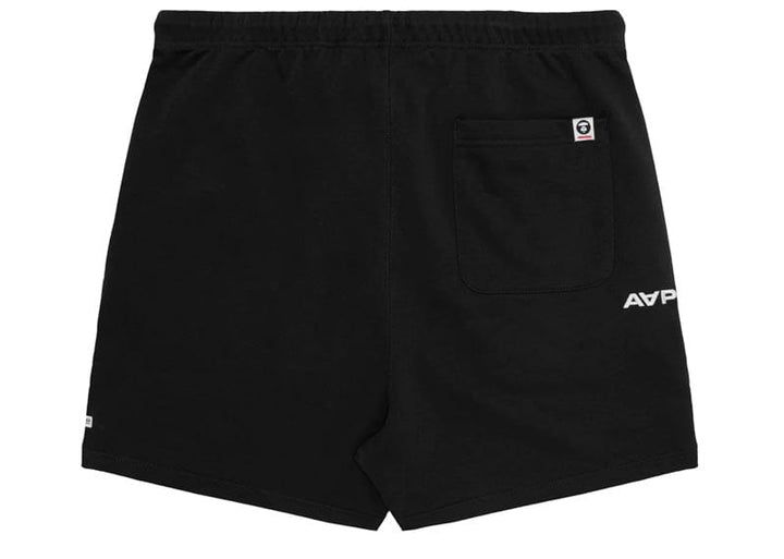 AAPE BY *A BATHING APE® logo-print drawstring shorts black – Court