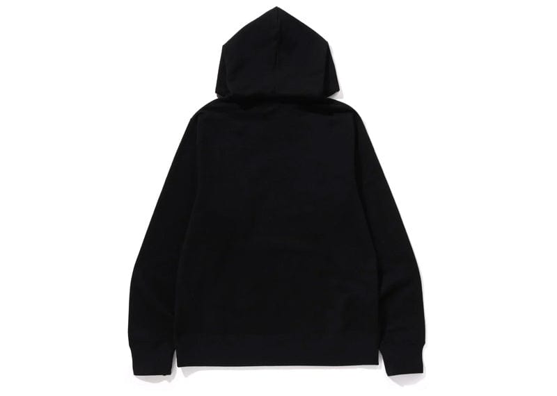 BAPE Streetwear BAPE ABC Camo College Pullover Hoodie Black