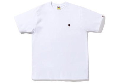 BAPE streetwear BAPE Ape Head One Point Tee White