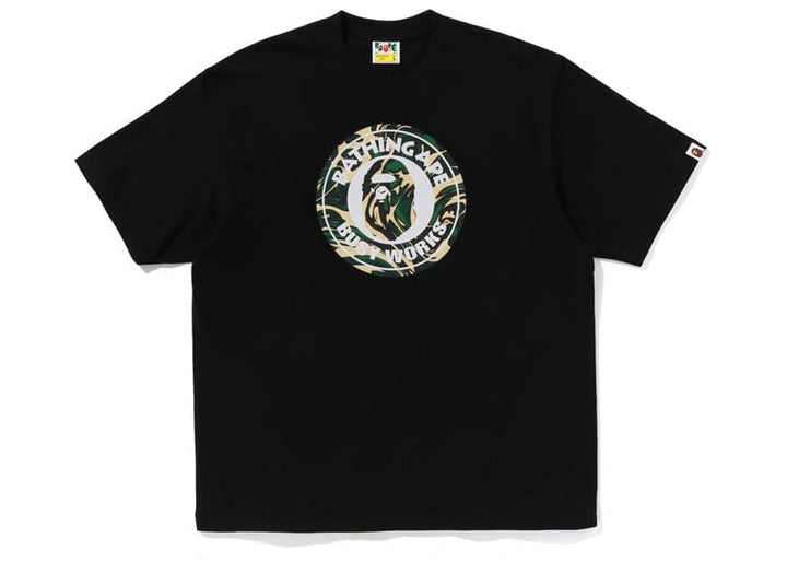 BAPE Camo Logo Print S/S Tee Black – Court Order