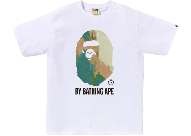 BAPE streetwear BAPE Tie Dye By Bathing Ape Tee (FW24) Black/Beige