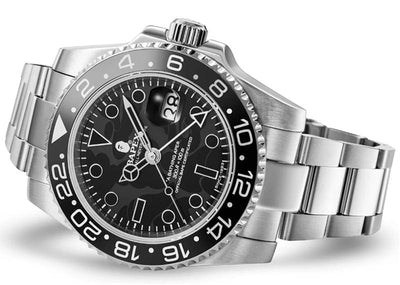 BAPE Accessories BAPE Type 2 BAPEX Color Camo Watch Black