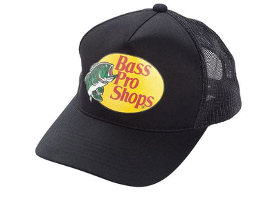 Bass Pro Shops Streetwear Bass Pro Shops Mesh Cap Black