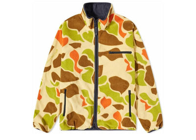 Billionaire Boys Club Streetwear Billionaire Boys Club Camouflage Print Reversible Fleece Jacket