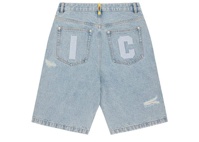 Billionaire Boys Club Streetwear Billionaire Boys Club Running Dog Denim Shorts Heavy Wash Blue