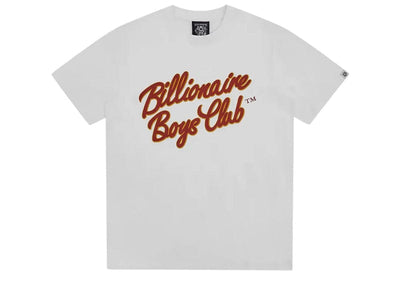Billionaire Boys Club Streetwear Billionaire Boys Club Script Logo Tee White