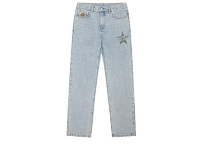Billionaire Boys Club Streetwear Billionaire Boys Club Souvenir Straight Leg Denim Pants Light Blue