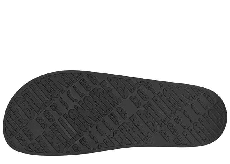 Billionaires Boys Club Sneakers Billionaire Boys Club Classics Straight Logo Slides Black