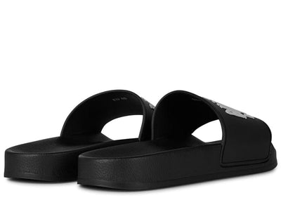 Billionaires Boys Club Sneakers Billionaire Boys Club Classics Straight Logo Slides Black
