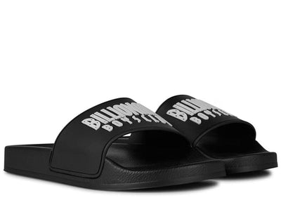 Billionaires Boys Club Sneakers Billionaire Boys Club Classics Straight Logo Slides Black
