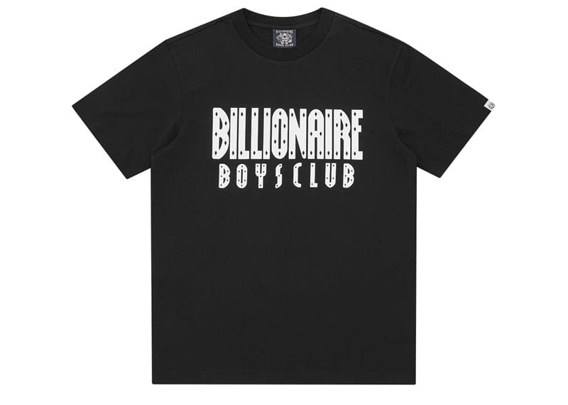 Billionaires Boys Club Streetwear Billionaires Boys Club Straight Logo Tee Black
