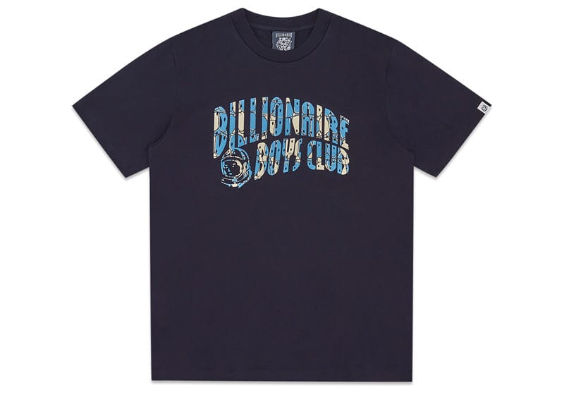 Billionare Boys Club Streetwear Billionaire Boys Club Gator Camo Arch T-shirt Navy