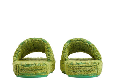 Bottega Veneta sneakers Bottega Veneta Resort Geometric Sandal Parakeet Kiwi
