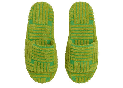 Bottega Veneta sneakers Bottega Veneta Resort Geometric Sandal Parakeet Kiwi