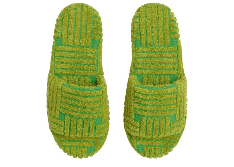 Bottega Veneta sneakers Bottega Veneta Resort Geometric Sandal Parakeet Kiwi